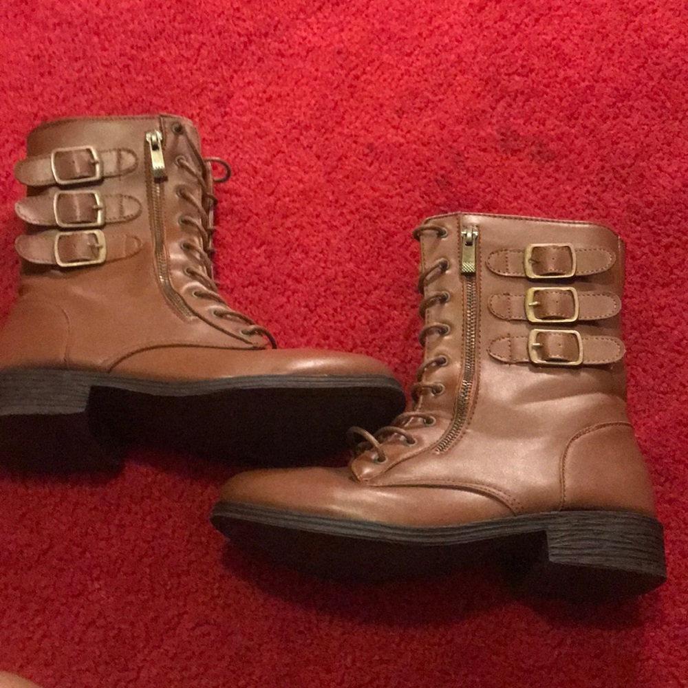 Brown boots